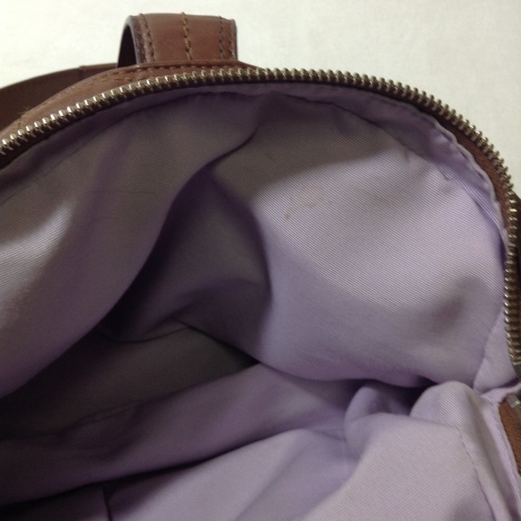 Coach Lynn Hobo Carmel Leather Shoulder Bag FIRM - Picture 11 of 14